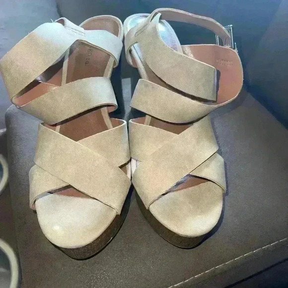 Indigo rd sandal wedge - Picture 3 of 4